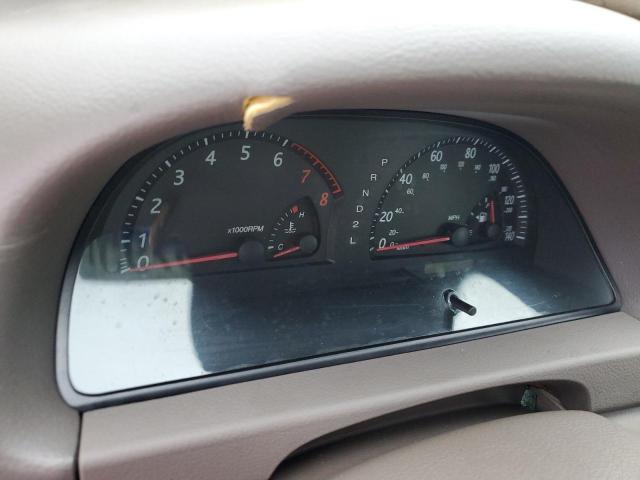 4T1BE32K84U290251 - 2004 TOYOTA CAMRY LE GOLD photo 9