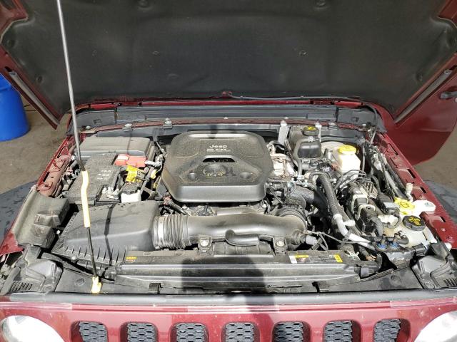 1C4HJXDN2MW558837 - 2021 JEEP WRANGLER U SPORT Qırmızı foto 12