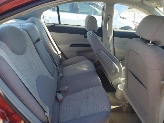 KMHCN45C26U052459 - 2006 HYUNDAI ACCENT GLS RED photo 10