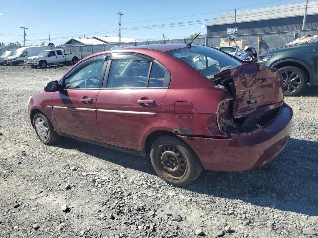 KMHCN45C26U052459 - 2006 HYUNDAI ACCENT GLS RED photo 2