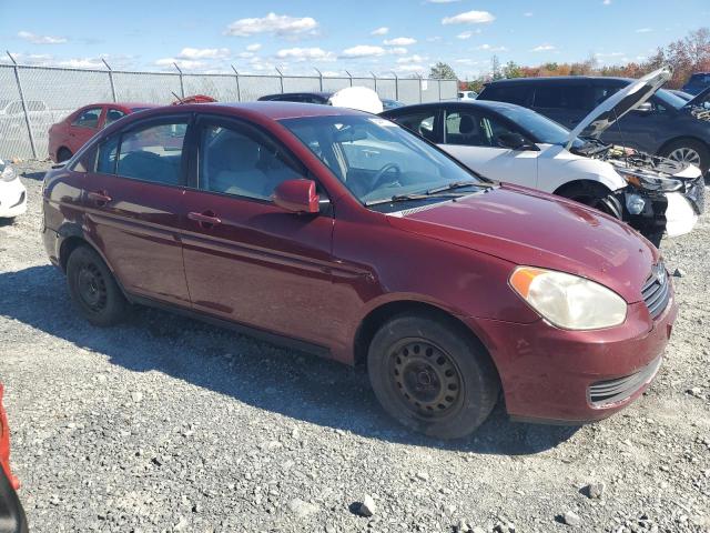 KMHCN45C26U052459 - 2006 HYUNDAI ACCENT GLS RED photo 4