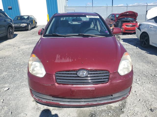 KMHCN45C26U052459 - 2006 HYUNDAI ACCENT GLS RED photo 5