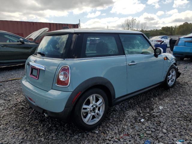WMWSU3C54DT686776 - 2013 MINI COOPER TURQUOISE photo 3