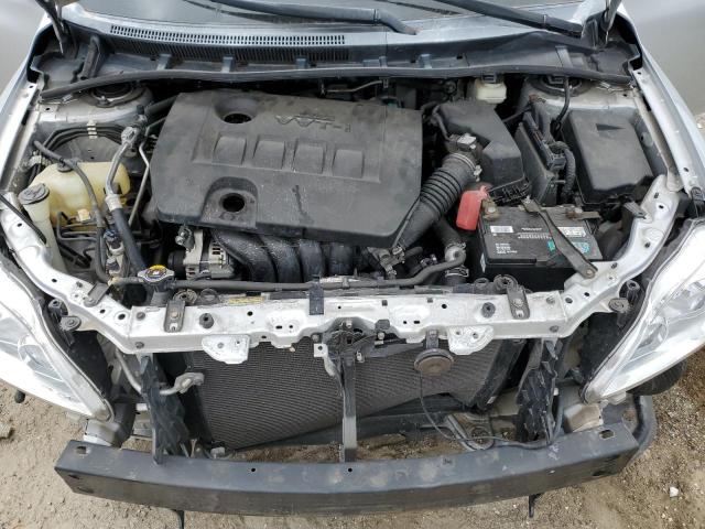 5YFBU4EE2DP118278 - 2013 TOYOTA COROLLA BASE SILVER photo 11