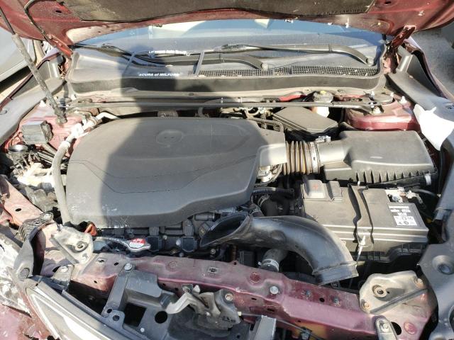 19UUB3F54GA003344 - 2016 ACURA TLX TECH BURGUNDY photo 11