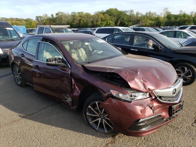 19UUB3F54GA003344 - 2016 ACURA TLX TECH BURGUNDY photo 4