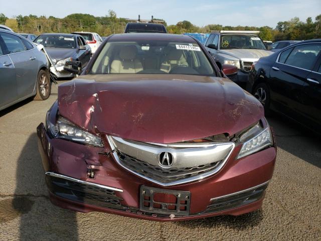 19UUB3F54GA003344 - 2016 ACURA TLX TECH BURGUNDY photo 5