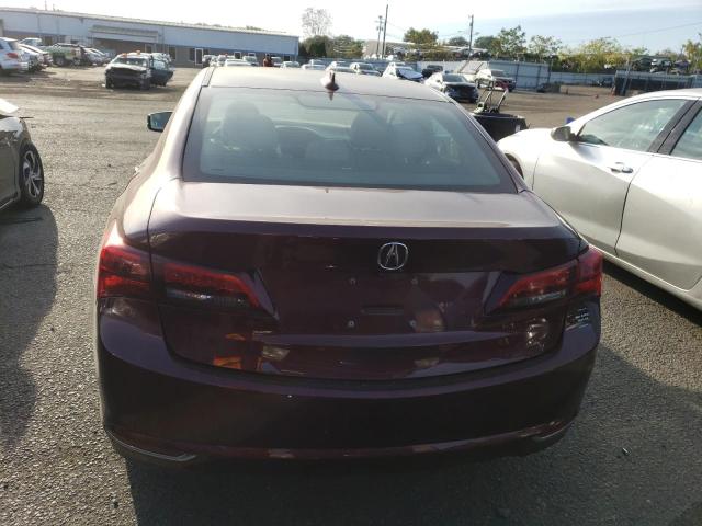 19UUB3F54GA003344 - 2016 ACURA TLX TECH BURGUNDY photo 6