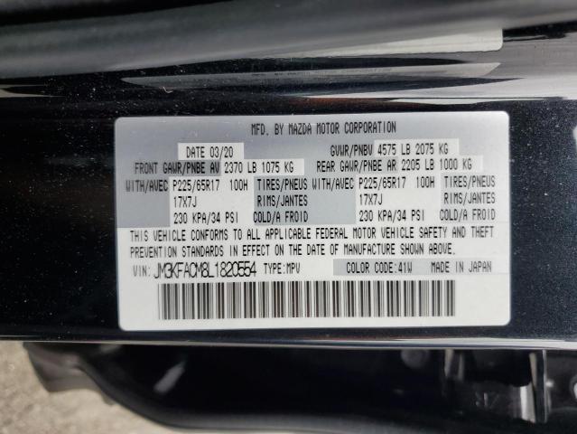 JM3KFACM8L1820554 - 2020 MAZDA CX-5 TOURING 黑色 照片 13