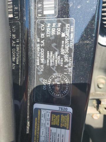 3KPF34AD7PE540229 - 2023 KIA FORTE EX BLACK photo 13