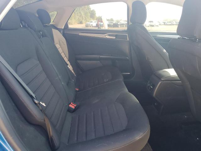 3FA6P0HD0LR167675 - 2020 FORD FUSION SE BLUE photo 10