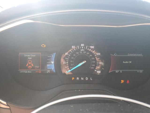 3FA6P0HD0LR167675 - 2020 FORD FUSION SE BLUE photo 9