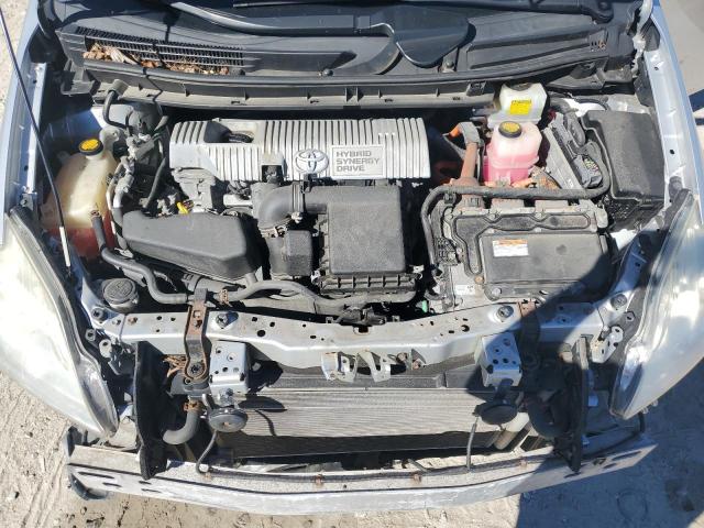 JTDKN3DU4D5576188 - 2013 TOYOTA PRIUS ვერცხლისფერი ფოტო 11