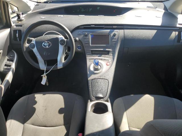 JTDKN3DU4D5576188 - 2013 TOYOTA PRIUS ვერცხლისფერი ფოტო 8