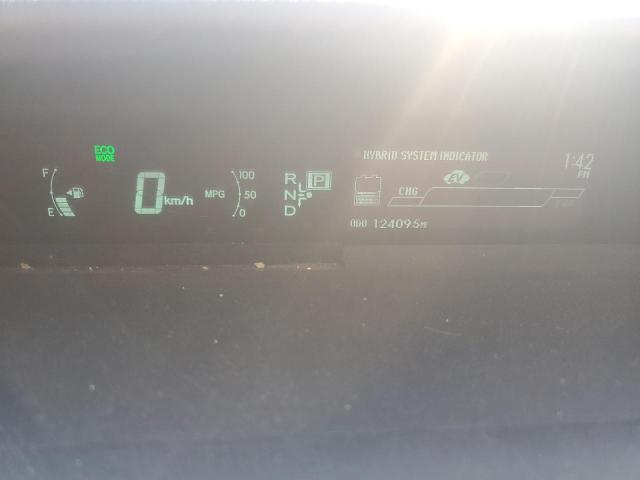 JTDKN3DU4D5576188 - 2013 TOYOTA PRIUS ვერცხლისფერი ფოტო 9