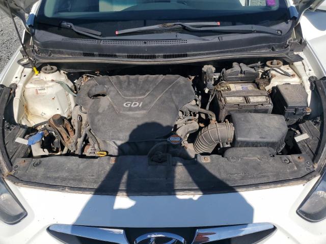 KMHCT4AE3CU047585 - 2012 HYUNDAI ACCENT GLS თეთრი ფოტო 11