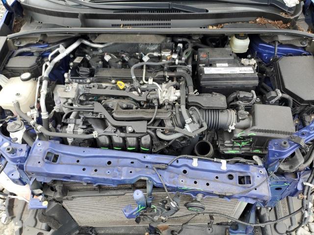JTDP4RCEXLJ015991 - 2020 TOYOTA COROLLA SE 蓝色 照片 11