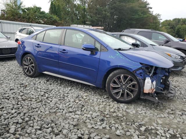 JTDP4RCEXLJ015991 - 2020 TOYOTA COROLLA SE 蓝色 照片 4