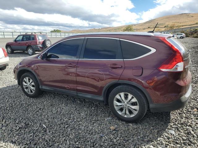 5J6RM4H76CL041413 - 2012 HONDA CR-V EXL 勃艮第红 照片 2