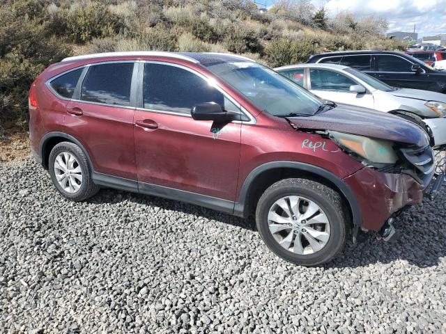 5J6RM4H76CL041413 - 2012 HONDA CR-V EXL 勃艮第红 照片 4