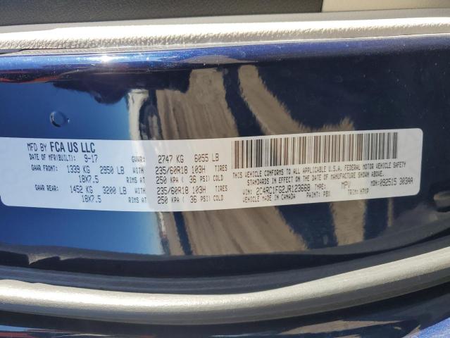 2C4RC1FG2JR123668 - 2018 CHRYSLER PACIFICA TOURING PLUS 蓝色 照片 13