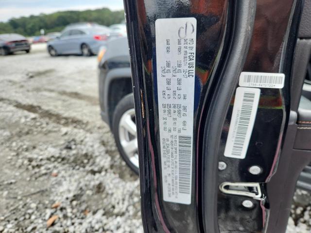 3C4NJDBBXJT191181 - 2018 JEEP COMPASS LATITUDE Սև լուսանկար 12