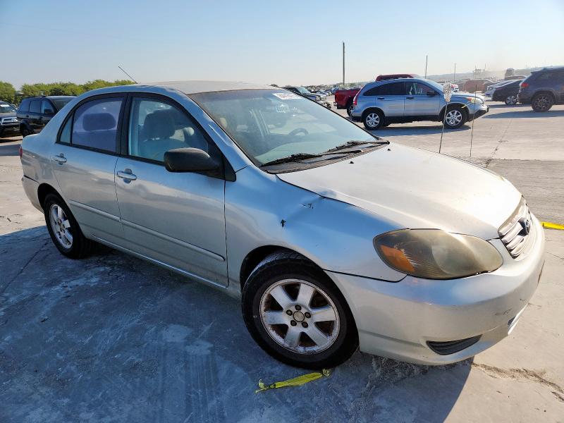 2T1BR38E44C248456 - 2004 TOYOTA COROLLA CE 银色 照片 4