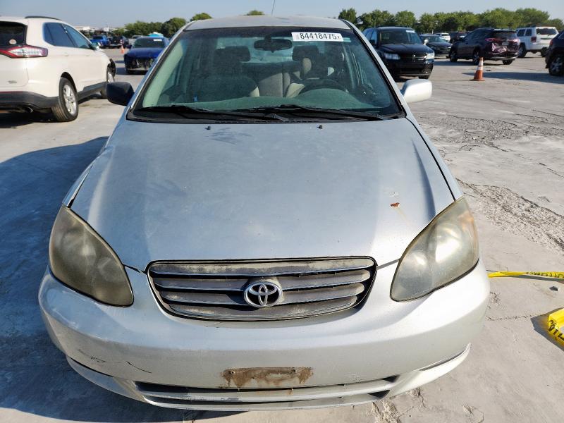 2T1BR38E44C248456 - 2004 TOYOTA COROLLA CE 银色 照片 5