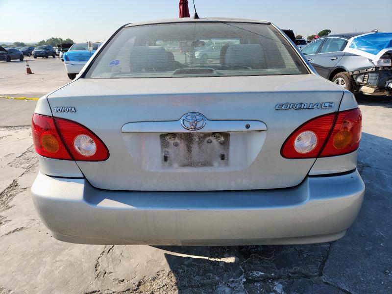 2T1BR38E44C248456 - 2004 TOYOTA COROLLA CE 银色 照片 6