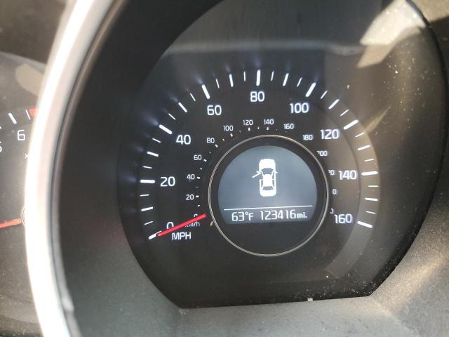 5XXGN4A72FG388357 - 2015 KIA OPTIMA EX GRAY photo 9