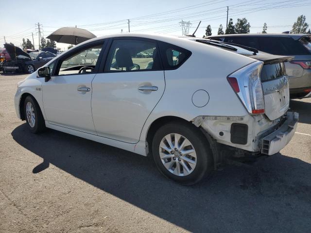 JTDKN3DP4E3062994 - 2014 TOYOTA PRIUS PLUG Blanco foto 2