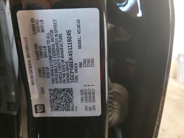 1GCPSBEK4S1119245 - 2025 CHEVROLET COLORADO 黑色 照片 13