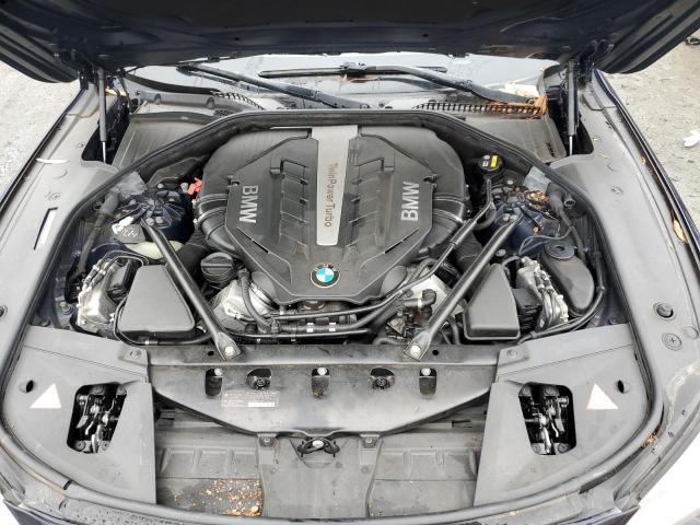 WBAYF8C50FD654051 - 2015 BMW 750 LXI BLUE photo 11