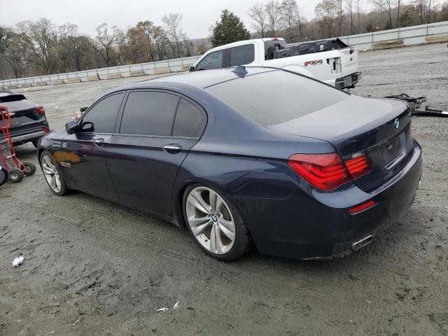 WBAYF8C50FD654051 - 2015 BMW 750 LXI BLUE photo 2