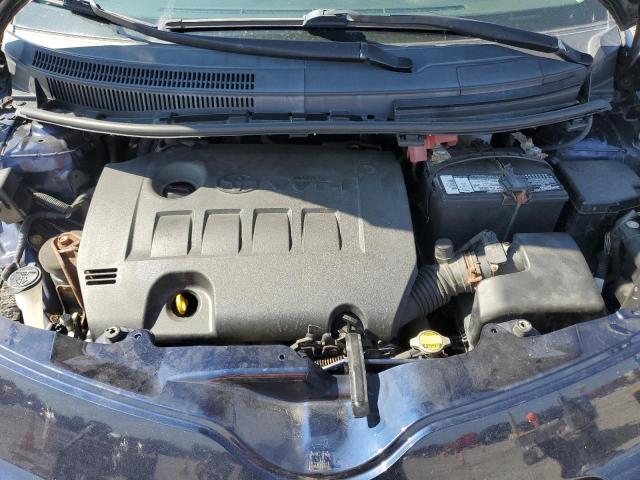 JTKKUPB44D1033176 - 2013 TOYOTA SCION XD BLUE photo 11