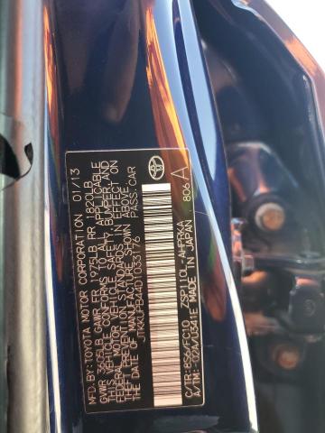 JTKKUPB44D1033176 - 2013 TOYOTA SCION XD BLUE photo 12