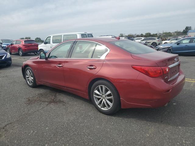 JN1BV7AR5FM397015 - 2015 INFINITI Q50 BASE RED photo 2