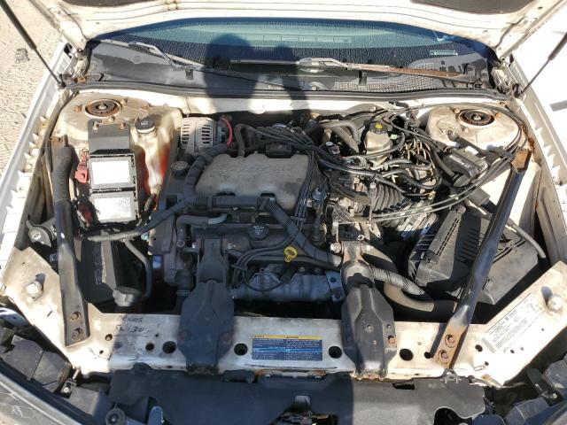 2G1WF52E549318232 - 2004 CHEVROLET IMPALA WHITE photo 11
