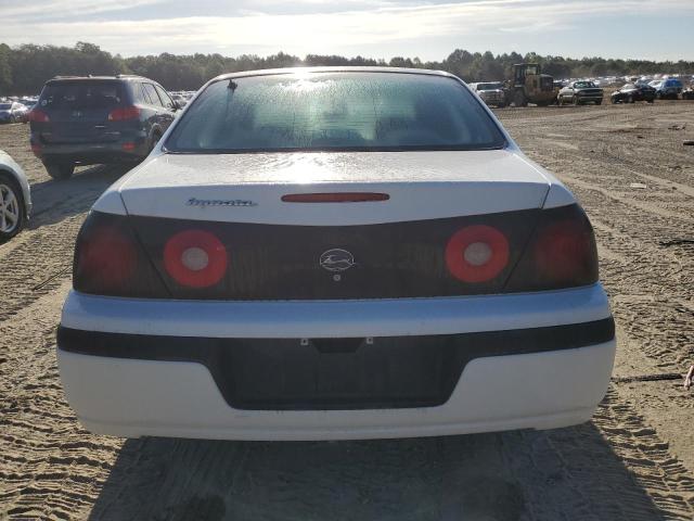 2G1WF52E549318232 - 2004 CHEVROLET IMPALA WHITE photo 6