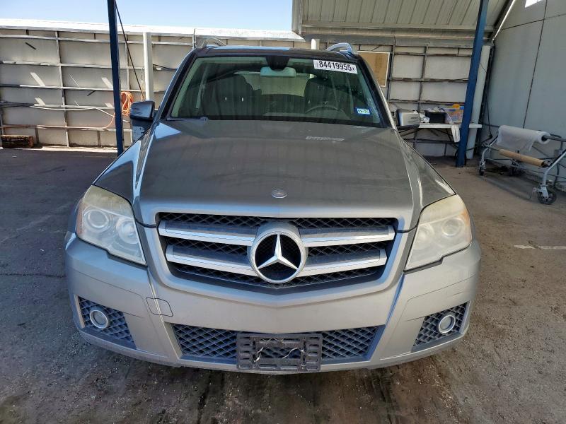 WDCGG8HB2AF488052 - 2010 MERCEDES-BENZ GLK 350 4MATIC SILVER photo 5