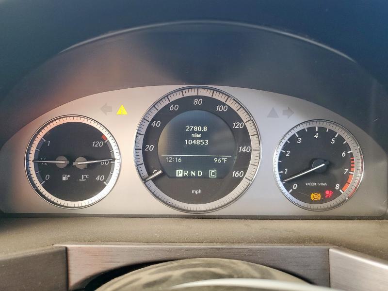 WDCGG8HB2AF488052 - 2010 MERCEDES-BENZ GLK 350 4MATIC SILVER photo 9