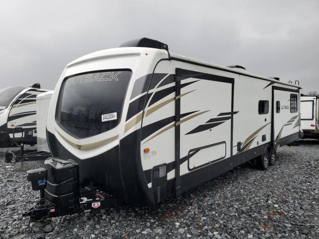 4YDT34122MB454107 - 2021 KEYSTONE OUTBACK WHITE photo 2