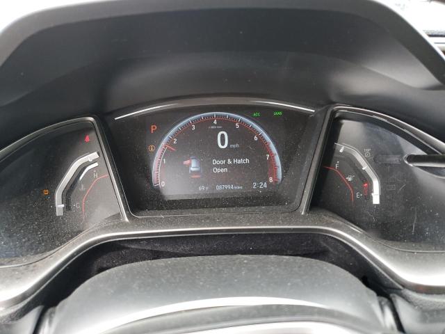 SHHFK7H99JU421541 - 2018 HONDA CIVIC SPORT TOURING WHITE photo 9