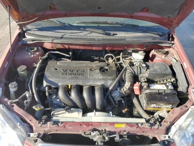 1NXBR30E26Z568274 - 2006 TOYOTA COROLLA CE 红色 照片 11
