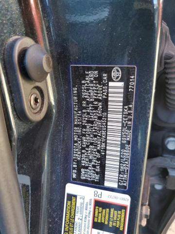 4T1BK1FK9EU545210 - 2014 TOYOTA CAMRY SE 黑色 照片 12