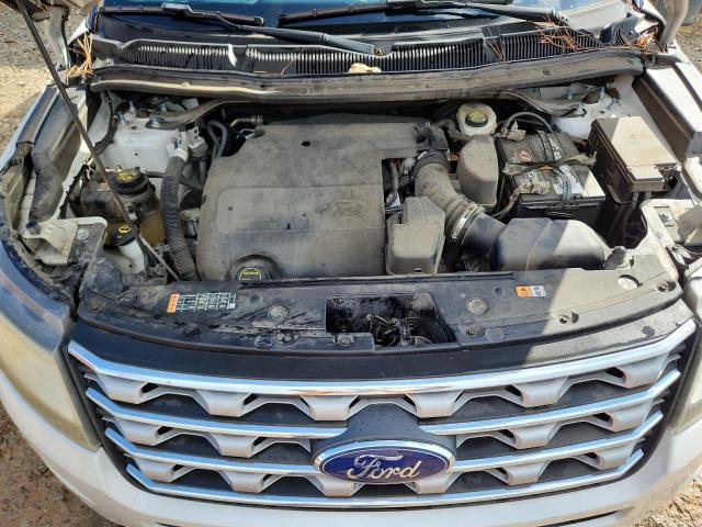 1FM5K7F83HGA55160 - 2017 FORD EXPLORER LIMITED WHITE photo 12