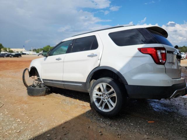 1FM5K7F83HGA55160 - 2017 FORD EXPLORER LIMITED WHITE photo 2