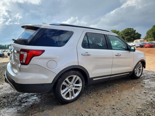 1FM5K7F83HGA55160 - 2017 FORD EXPLORER LIMITED WHITE photo 3