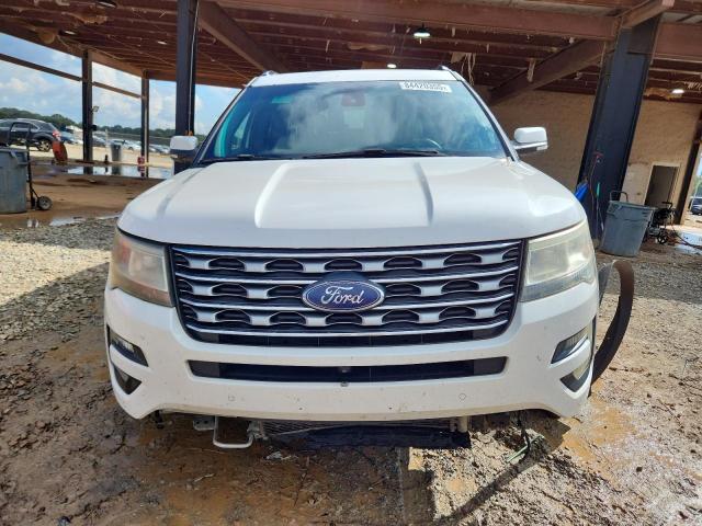 1FM5K7F83HGA55160 - 2017 FORD EXPLORER LIMITED WHITE photo 5