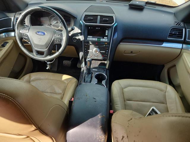 1FM5K7F83HGA55160 - 2017 FORD EXPLORER LIMITED WHITE photo 8